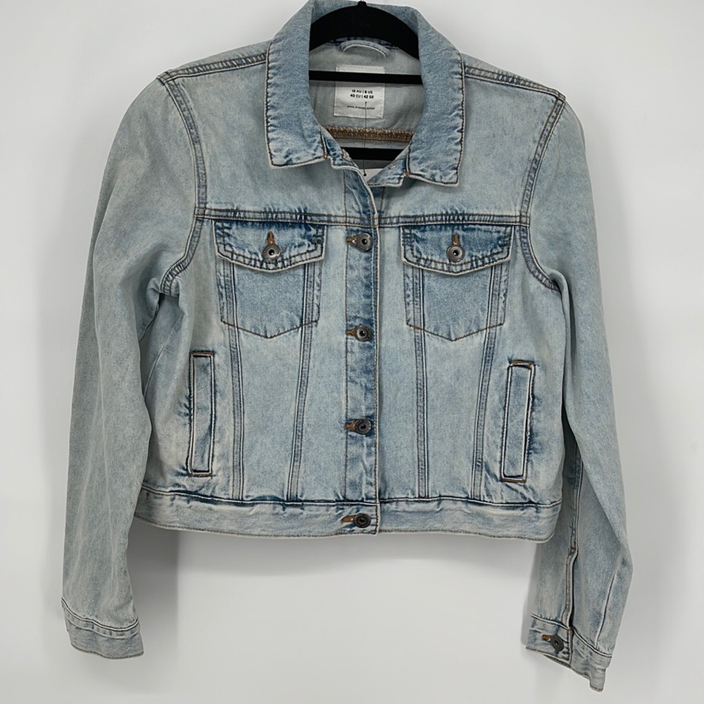 Cotton-On Girlfriend Denim‎ Jacket NWT size 8